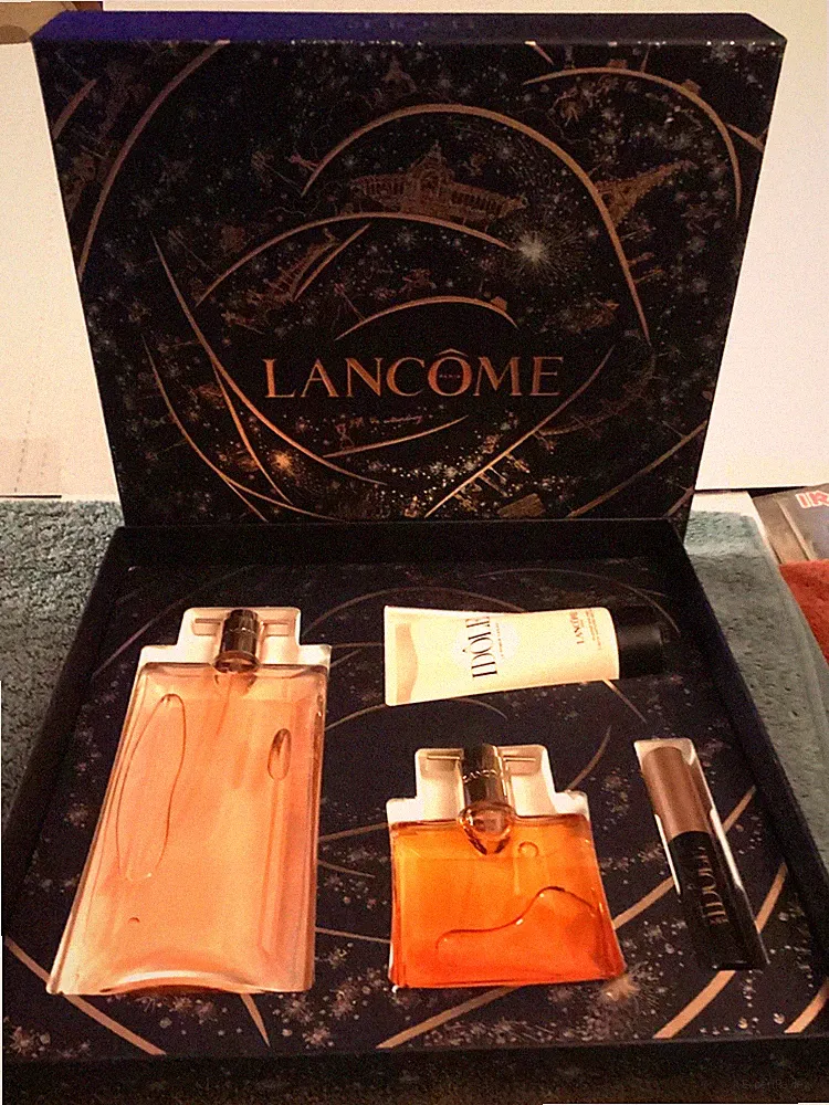 Lancome Idole 4 Piece Gift Set Fragrance & Mascara Limited NEW In Box