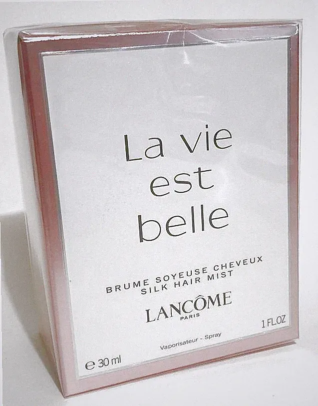 Lancome LA VIE EST BELLE perfume'd scented silk hair mist 30ml 1 oz spray nib