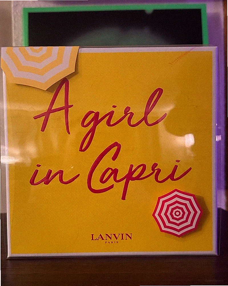 Lanvin A girl in Capri Gift Set Perfume 1.7 fl oz & Body Lotion