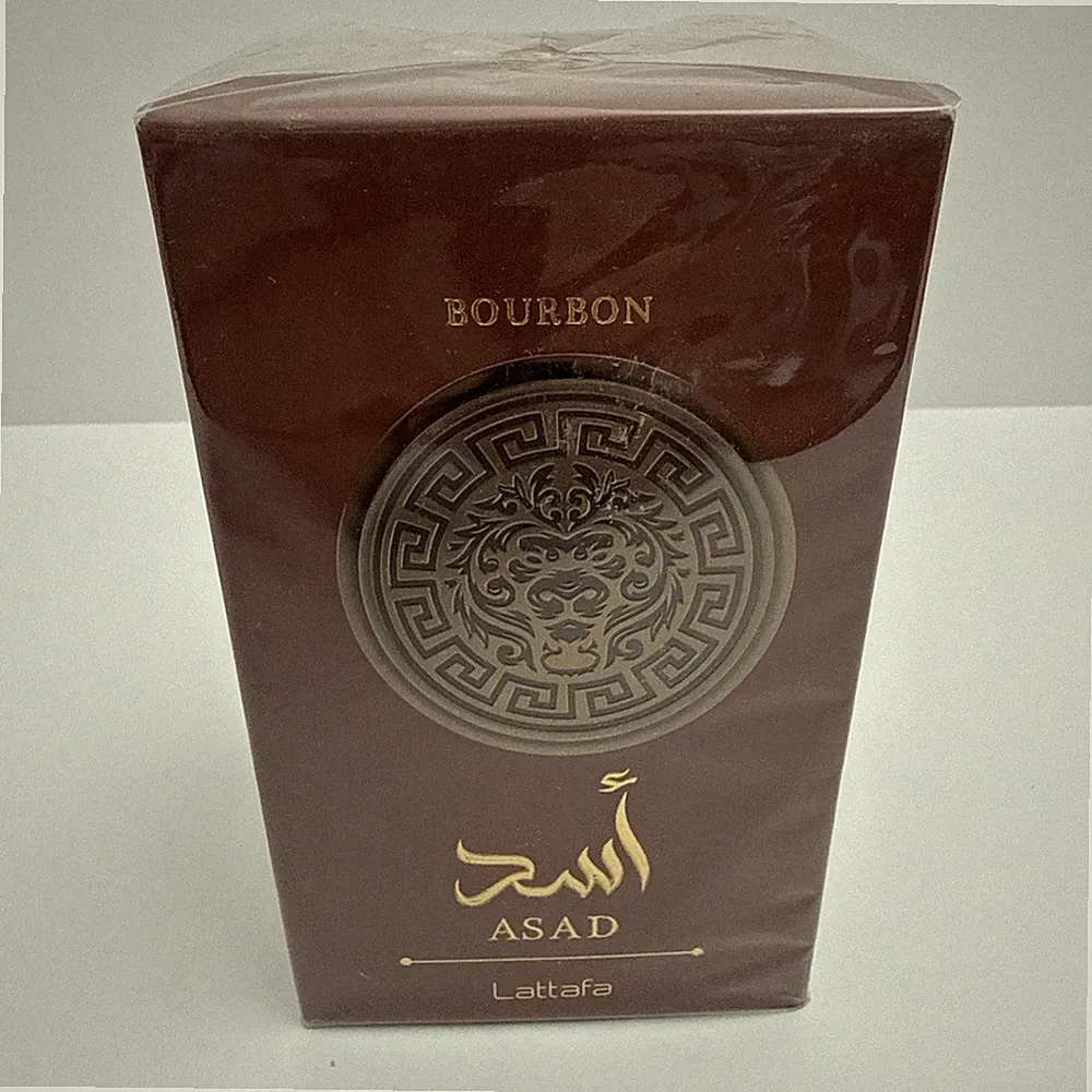 Lattafa Asad Bourbon Perfume 100ml Eau De Parfum for Men Warm Spicy Vanilla