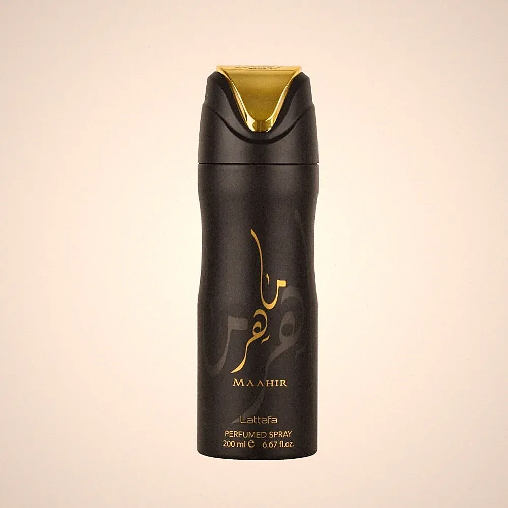 Lattafa Maahir Perfumed Body Spray 6.67Fl oz (200 ml)