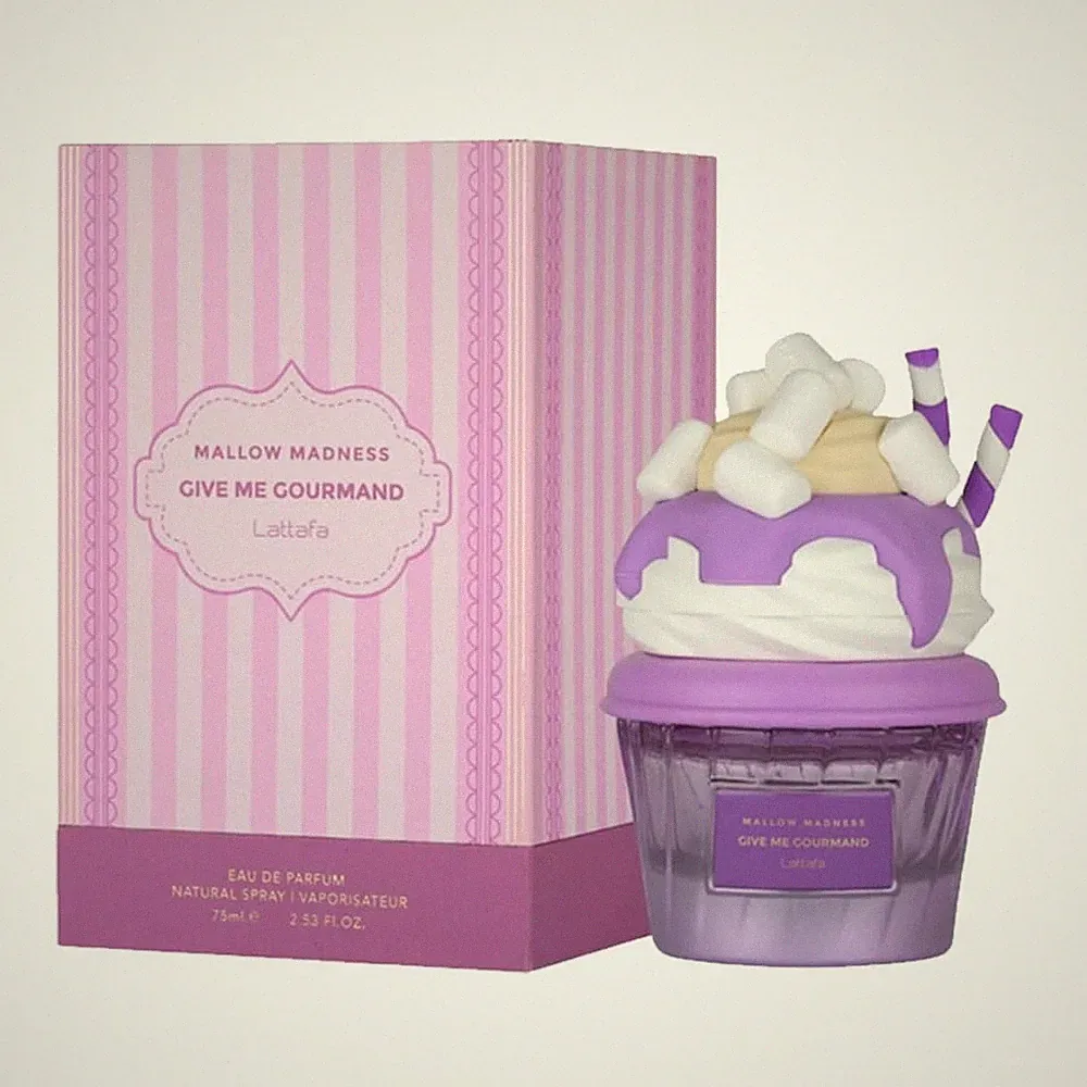 Lattafa Mallow Madness - EDP, weet Gourmand Fragrance,Marshmallow, Vanilla, 75ml