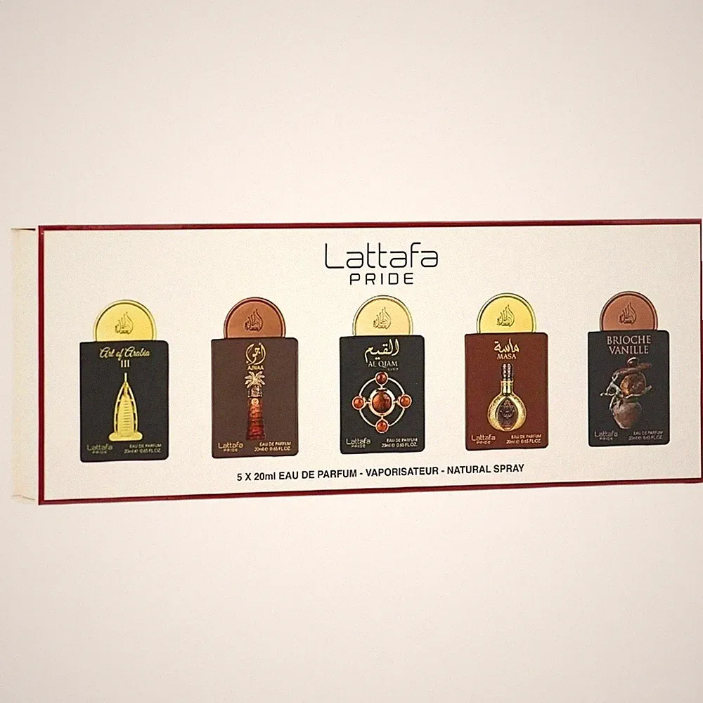 Lattafa Pride Collection No.4 5x20ml EDP Mini Perfume Gift Set