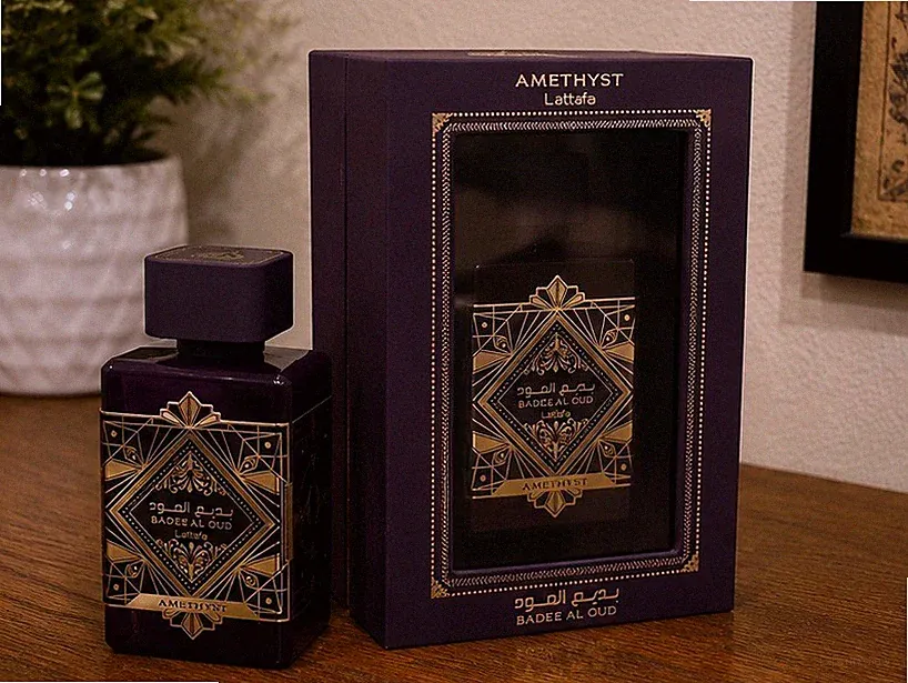 Lattafa Qamar Al Oud Amethyst Unisex Perfume Spray Sealed NIB Authentic