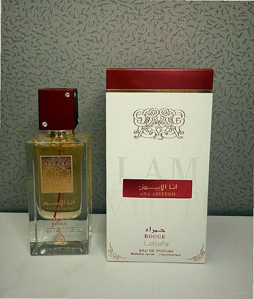 Lattafa Unisex Ana Abiyedh Rouge, Eau de Parfum, 60 ML