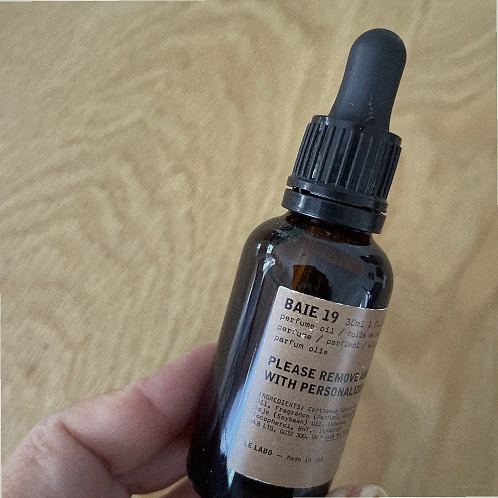 Le Labo Baie 19 Perfume Oil 1 oz / 30 ml