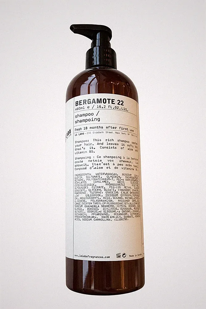 Le Labo Bergamote 22 Shampoo, Luxurious Citrus Woody Scent, Jumbo size 480ML NEW