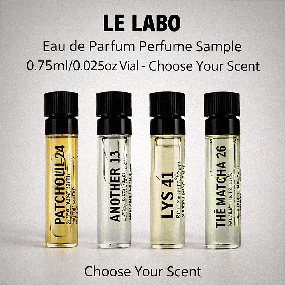 Le Labo Eau de Parfum Perfume Sample 0.75ml/0.025fl.oz Vial - Choose Your Scent
