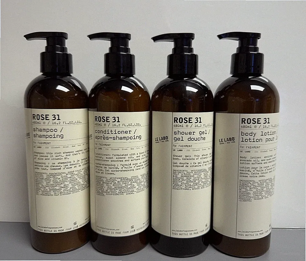 Le Labo Rose 31 Collection Shampoo Conditioner Body Wash Lotion 480mL