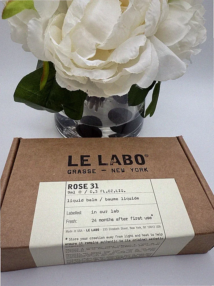 Le Labo Rose 31 Liquid Balm Fragrance Rollerball 0.3 fl oz / 9 ml Sealed