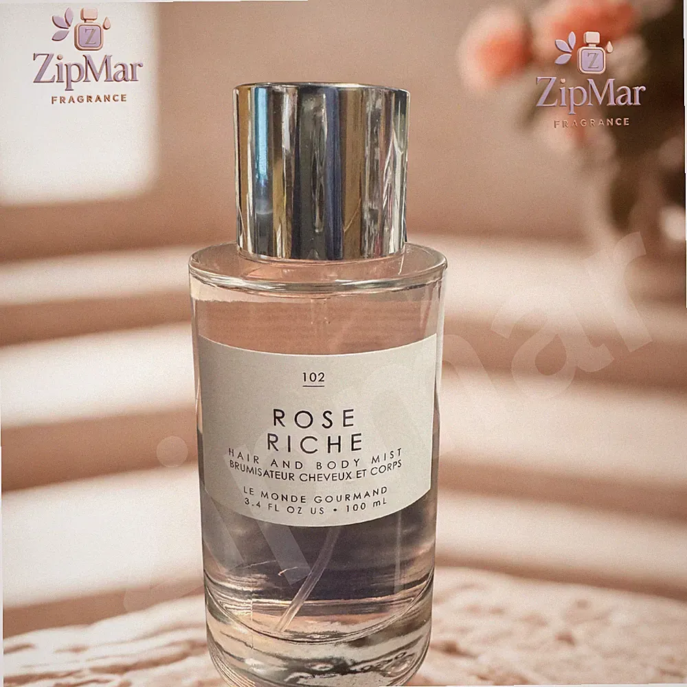 Le Monde Gourmand Rose Riche 102 Hair & Body Mist Spray 3.4oz/100ml Floral Scent
