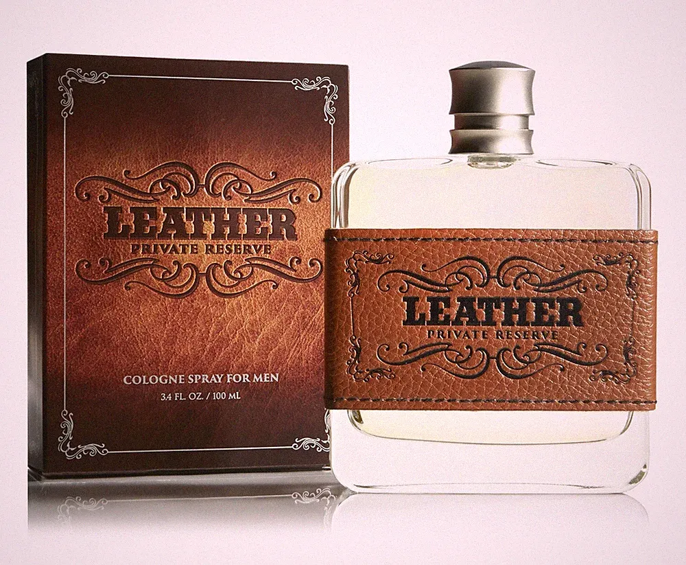 LEATHER Private Reserve Men's Cologne - By Tru Fragrance - Spray 3.4oz - NEW