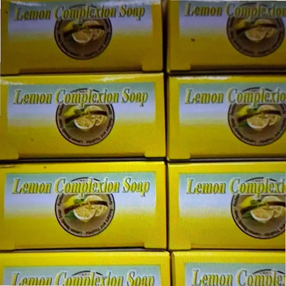 Lemon Complexion Soap Moisturizing Yellow Bar Face Body Hands Lemon Scent
