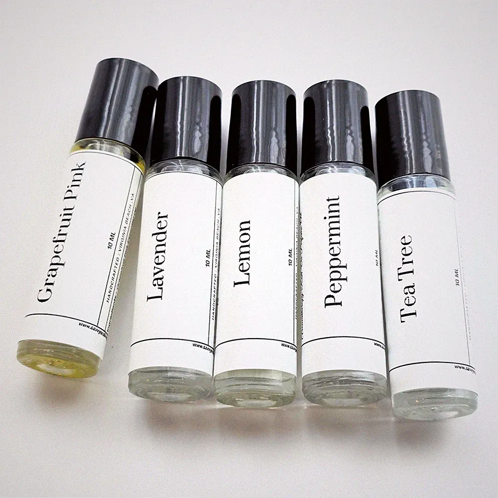 Lemon Essential Oil Perfume Oil Roll On 10ml Roller Ball Perfume