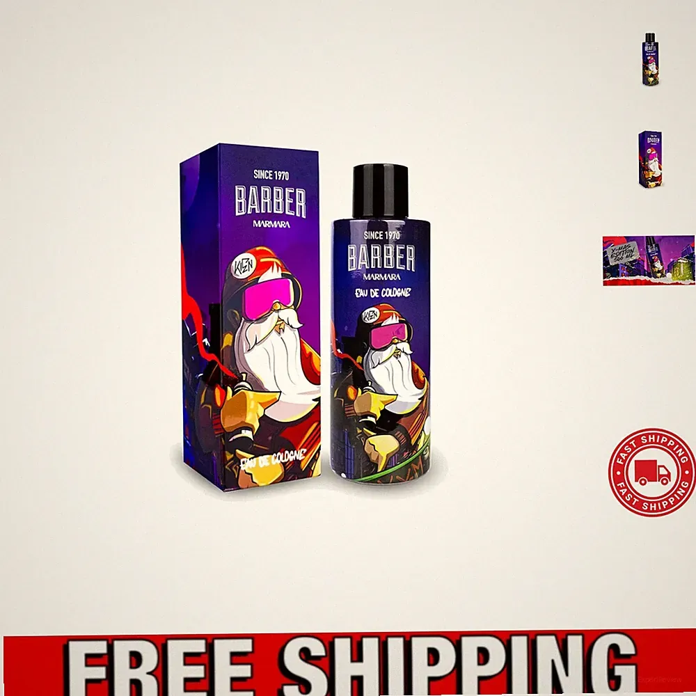 Limited Edition Barber Cologne - 8% Fragrance Gift Bottle for Men, 500 ml