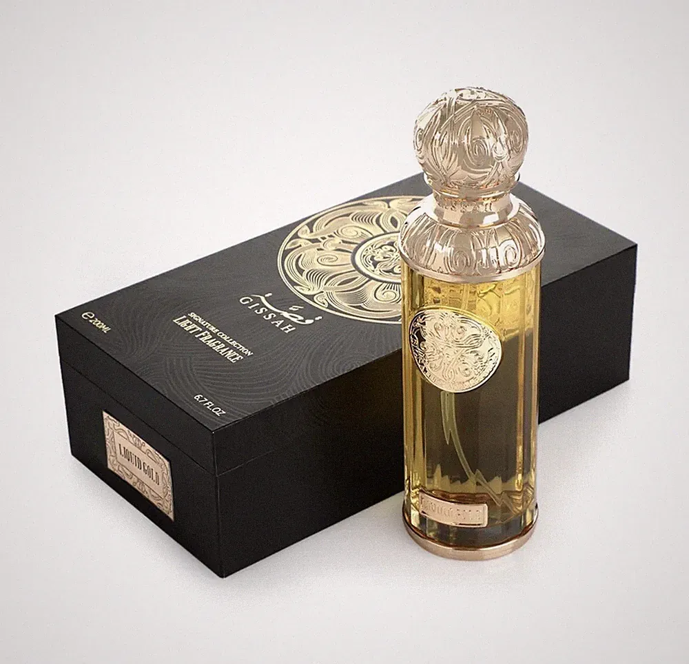Liquid Gold EDP Perfume By Gissah Fragrances 200 ML🥇Famous Hotselling🥇