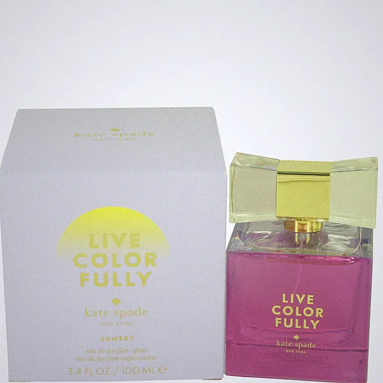 Live Colorfully Sunset by Kate Spade Eau De Parfum Spray 3.4 oz Women