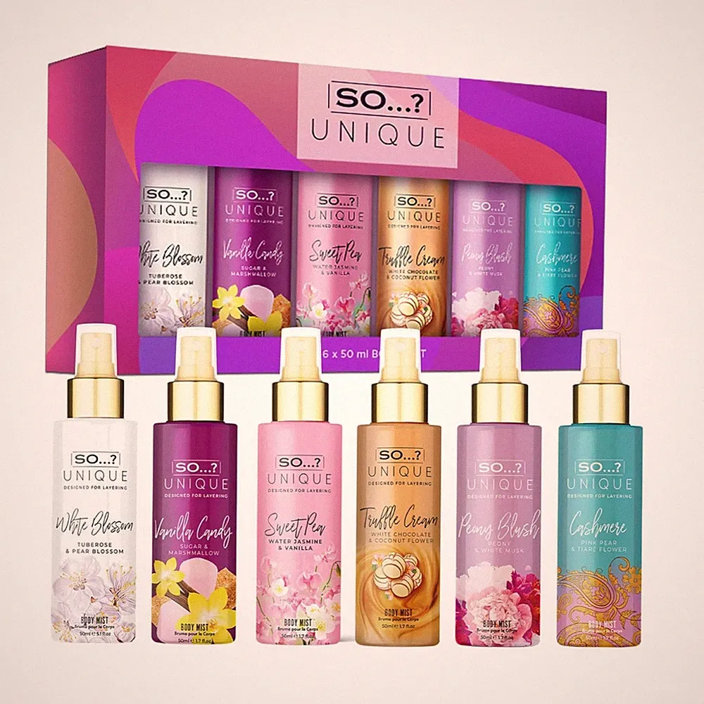 Long-Lasting Perfume Spray Set for Women - 6 Hours Wear