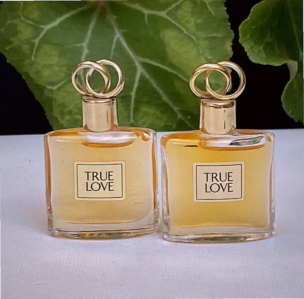 💝LOT TRUE LOVE Elizabeth Arden PURE PARFUM .12oz Mini Travel-Size Perfumes NOS