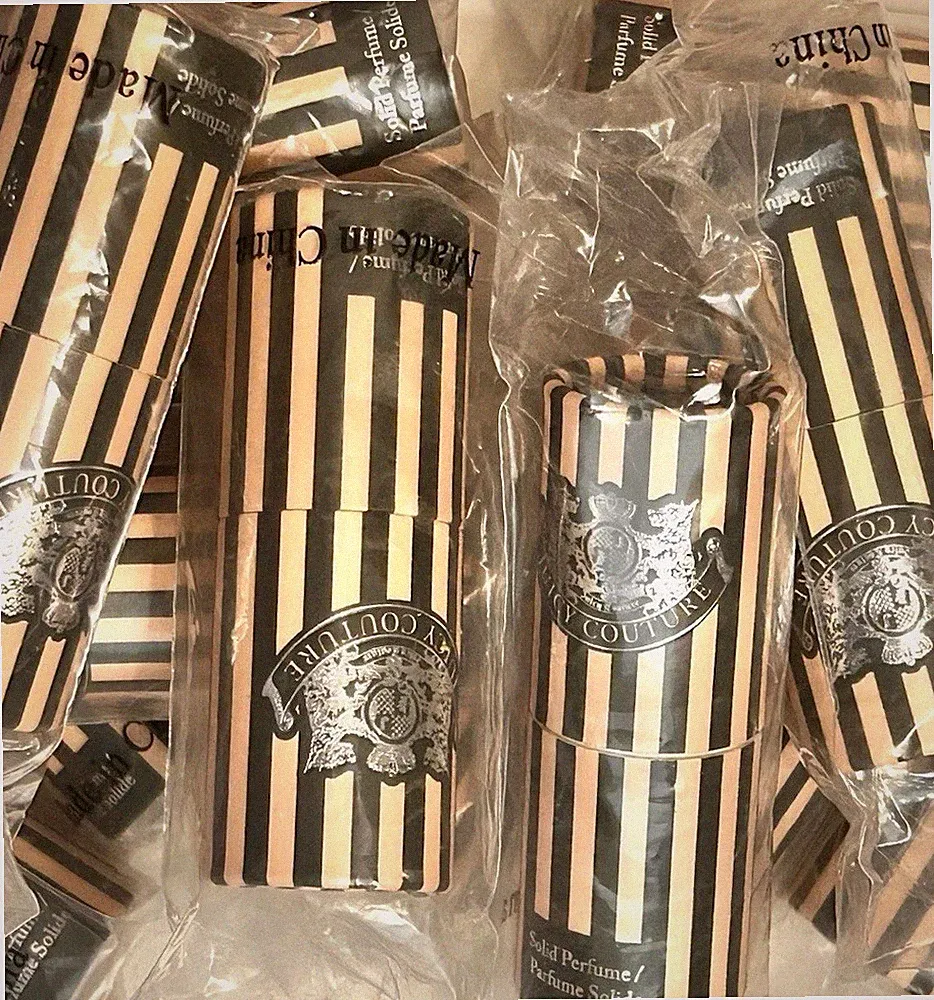 LOT x 7 JUICY COUTURE Solid Perfume Sticks 0.17oz Each