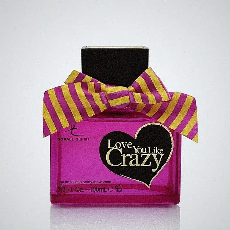 LOVE YOU LIKE CRAZY designer boutique 3.3 oz EDP perfume UNBOXED