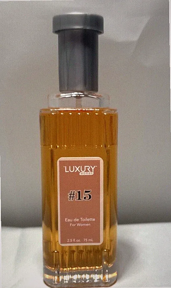 Luxury Women #15 Eau de Toilette Spray Perfume 2.5oz-NEW