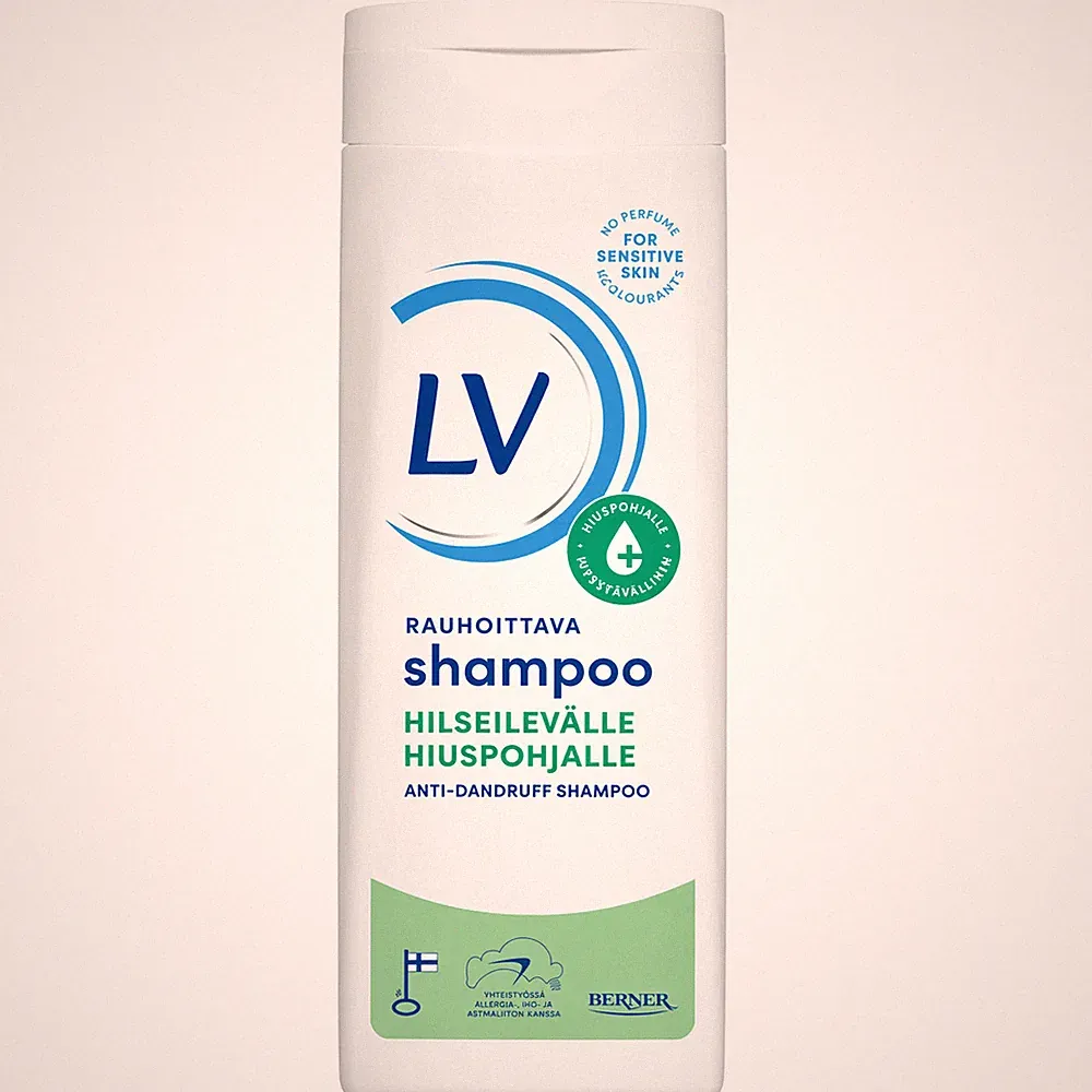 LV Dermatologically Tested Anti-dandruff Shampoo Hypoallergenic 8.4 oz.
