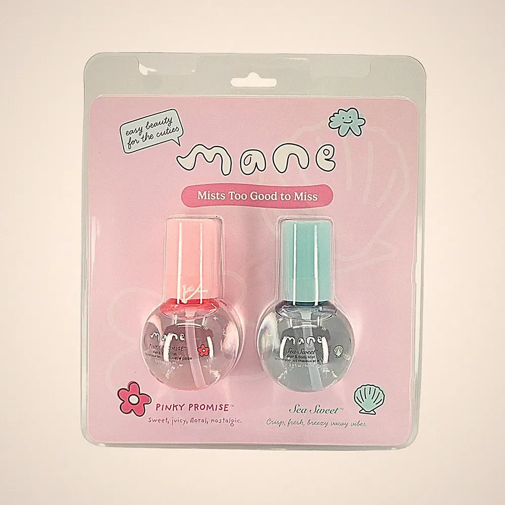 MANE Pinky Promise + Sea Sweet Hair & Body Fragrance Mist Duo - 3.3 fl oz (x2)