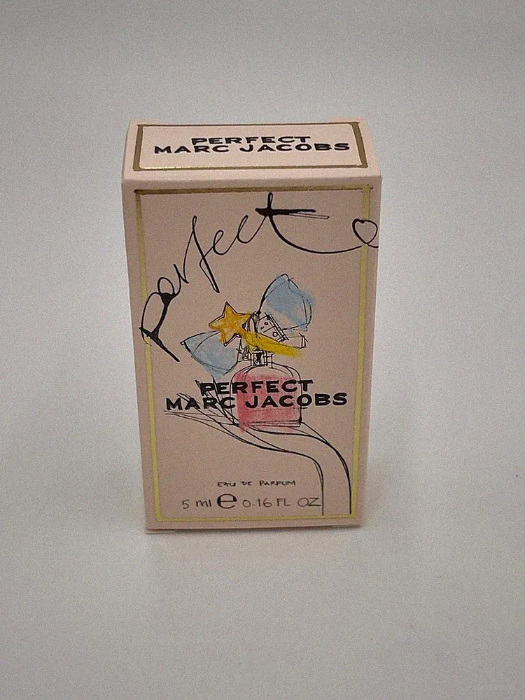 Marc Jacobs PERFECT Women Perfume 0.16oz-5ml EDP Splash MINI Travel Size NEW
