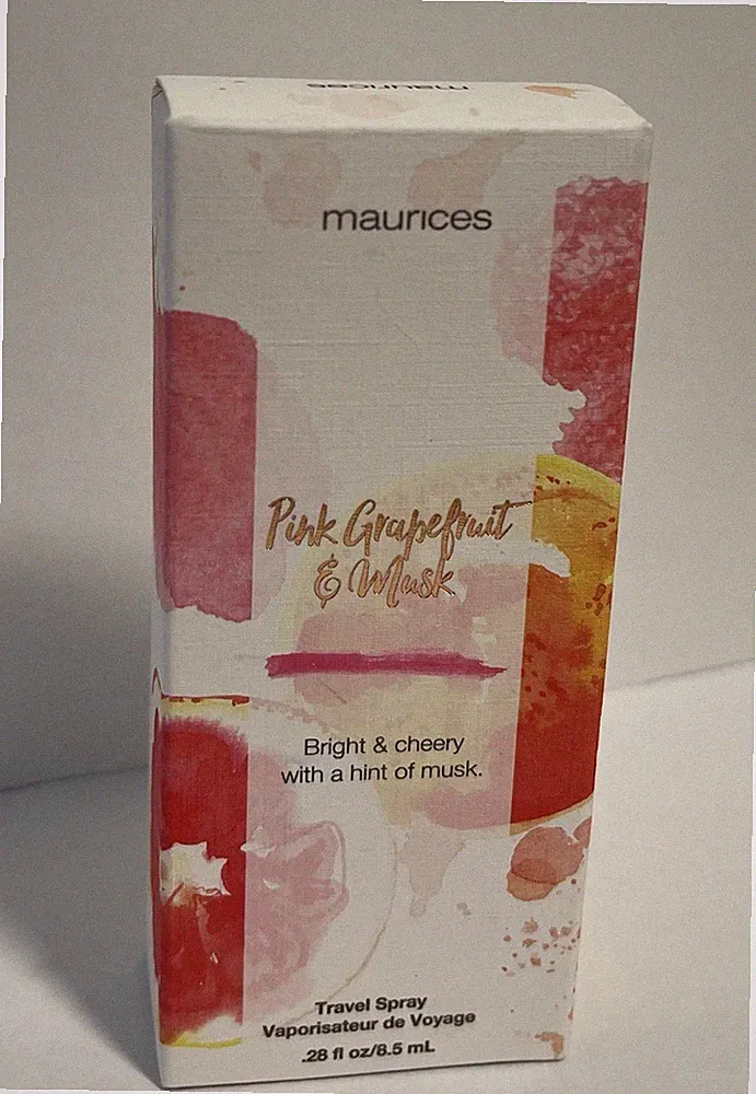 Maurices Pink Grapefruit & Musk Eau de Parfum Perfume Spray TRAVEL SIZE NEW