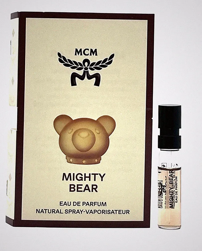 MCM Mighty Bear Eau De Parfum 1.5 ml Sample Spray Perfume