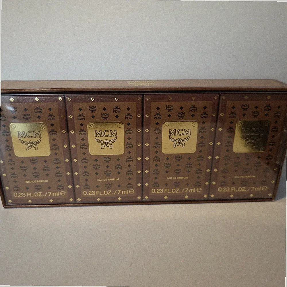 MCM SET OF 4 EAU DE PARFUM MINIATURE MINI COLLECTION GIFT SET 0.23 FL OZ/7 ML