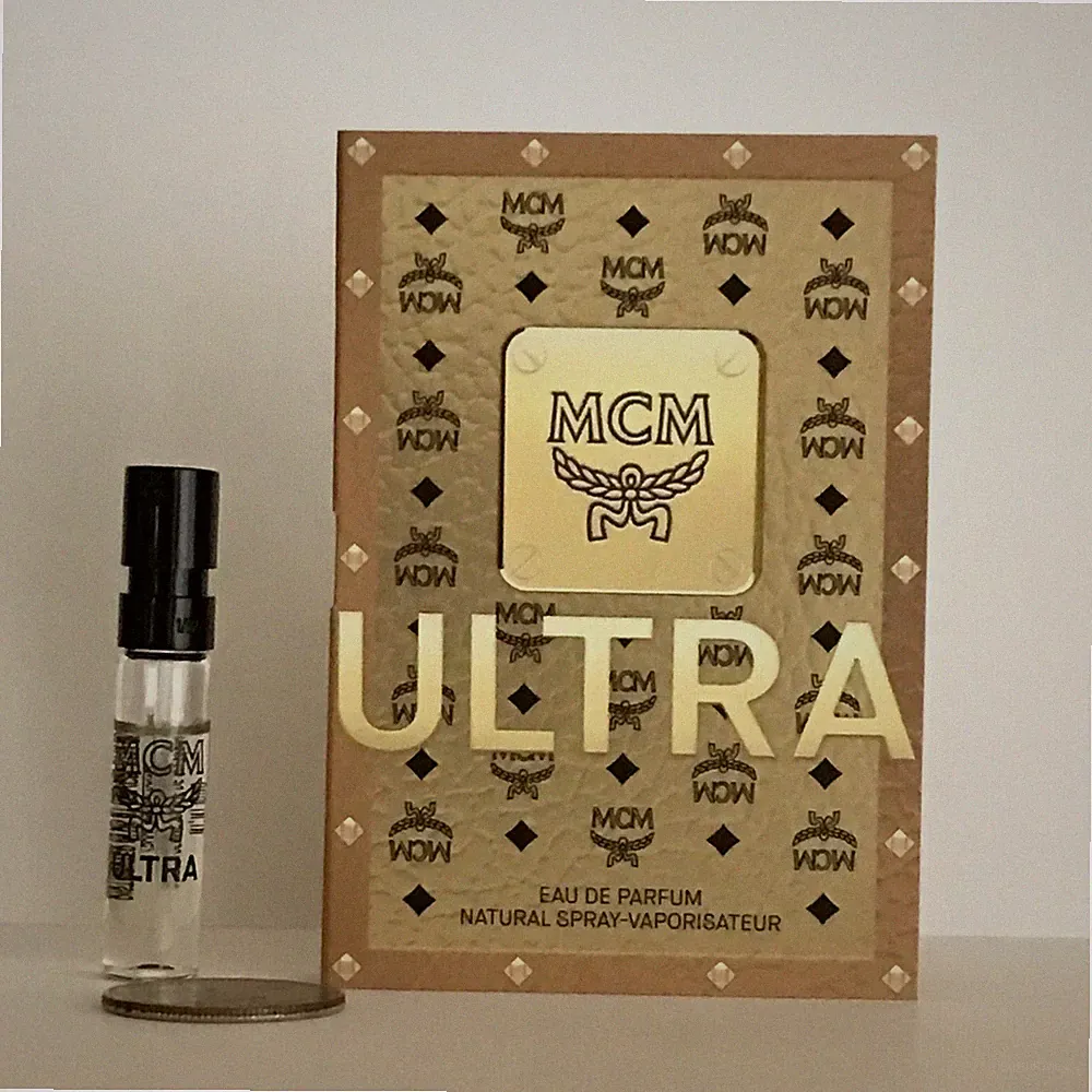 MCM Ultra Eau de Parfum EDP Perfume Sample Spray Vial 0.05 oz / 1.5ml NEW