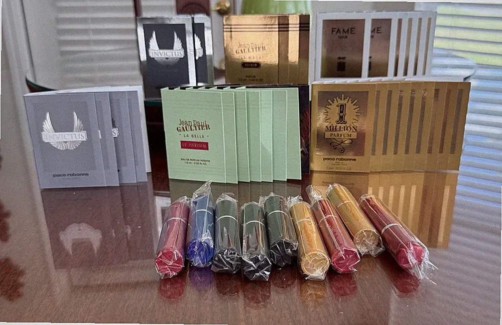 Men's And Women's Fragrance Spray Vials and Atomizer Spray Bottles