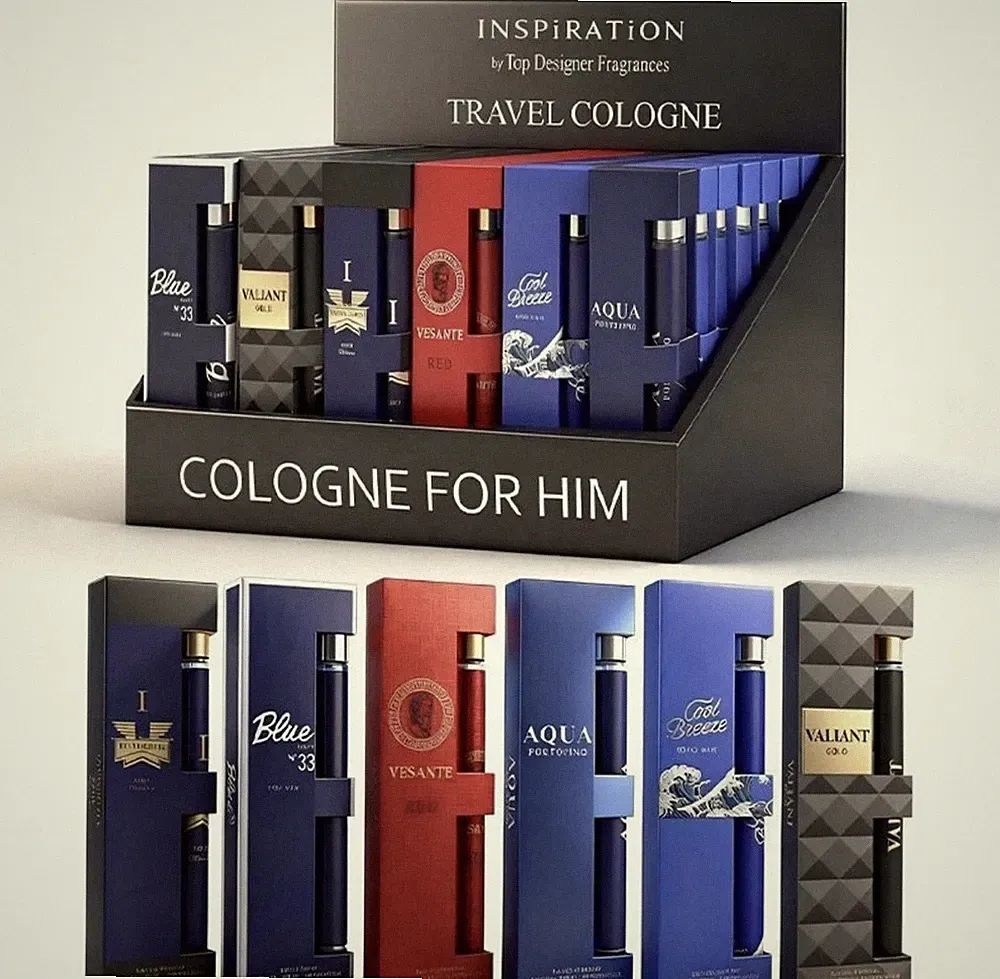 Men'S Cologne Perfume 1.18oz Travel Perfume 35ml 6 different flavor in one set