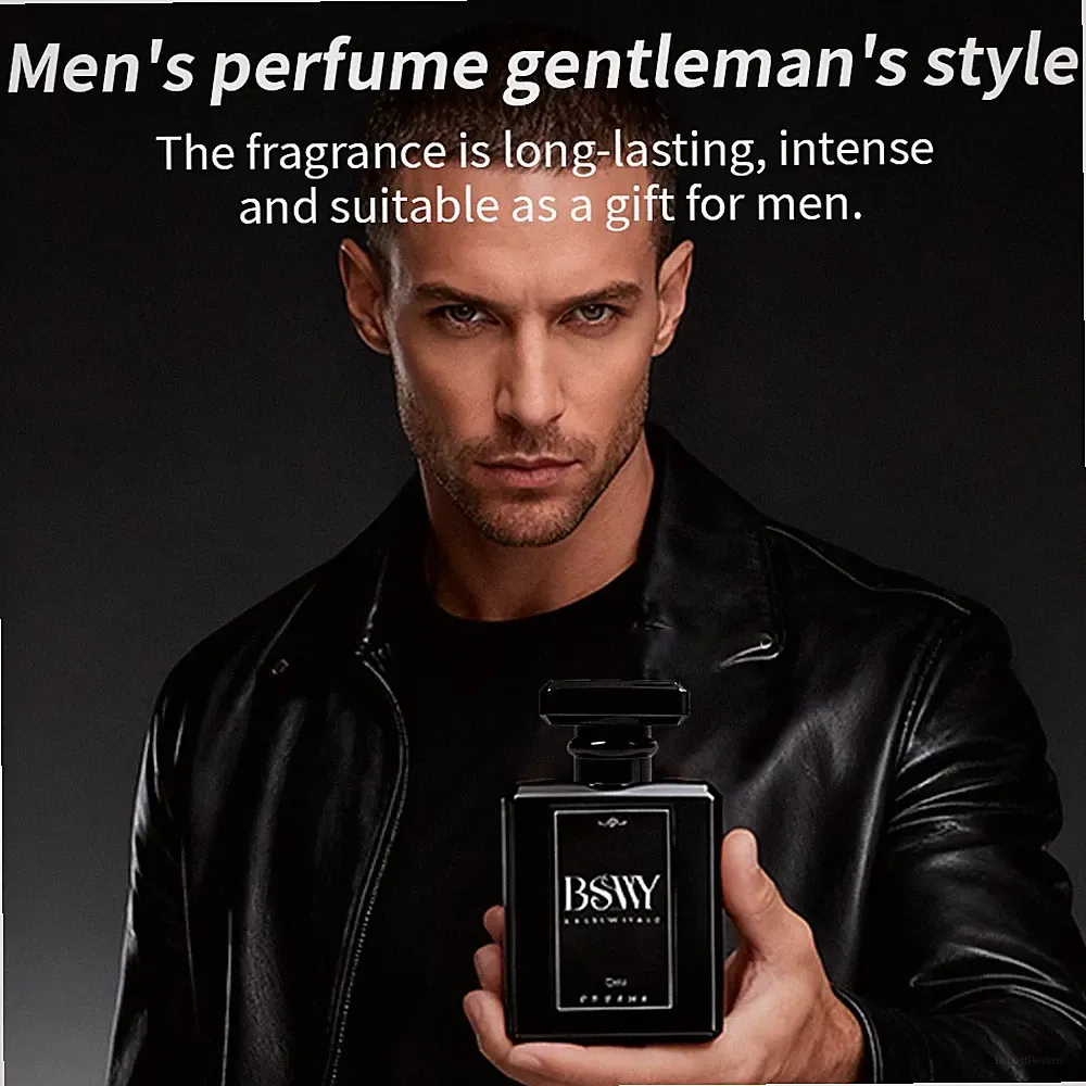 Men's Eau de Toilette 50ml Woody Spicy Fragrance Long Lasting Scent