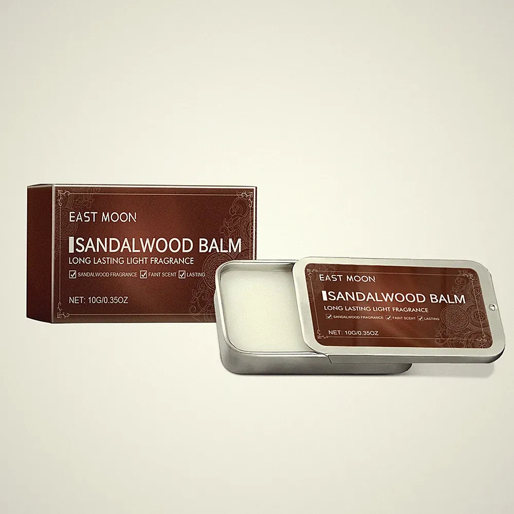 Men's Solid Cologne, Sandalwood & Oud Scent, Long Lasting Travel Perfume