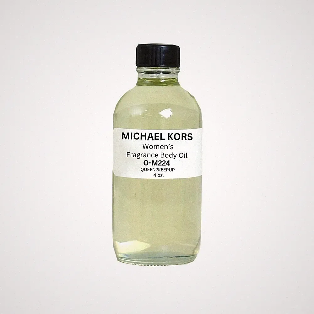 Michael Kors (Women) Body Oil 4 oz Fragrance Similar All Natural Scent