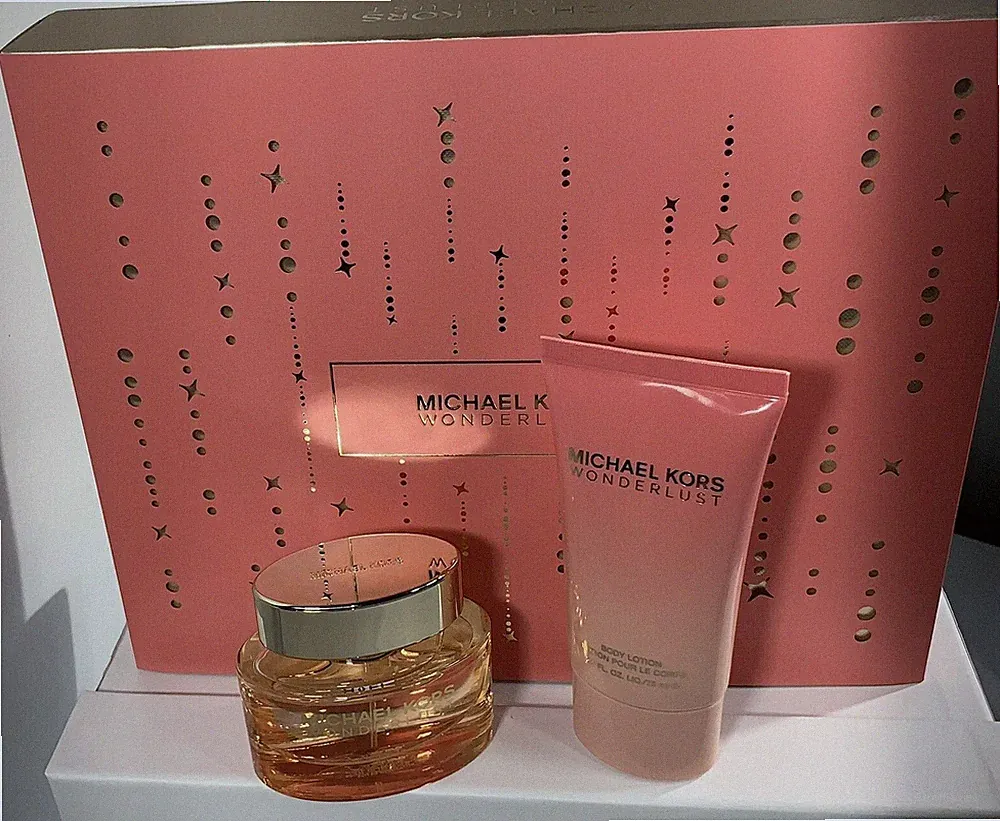 Michael Kors WONDERLUST Eau de Parfum Perfume Body Lotion 2.5oz 2 Piece SET-NIB