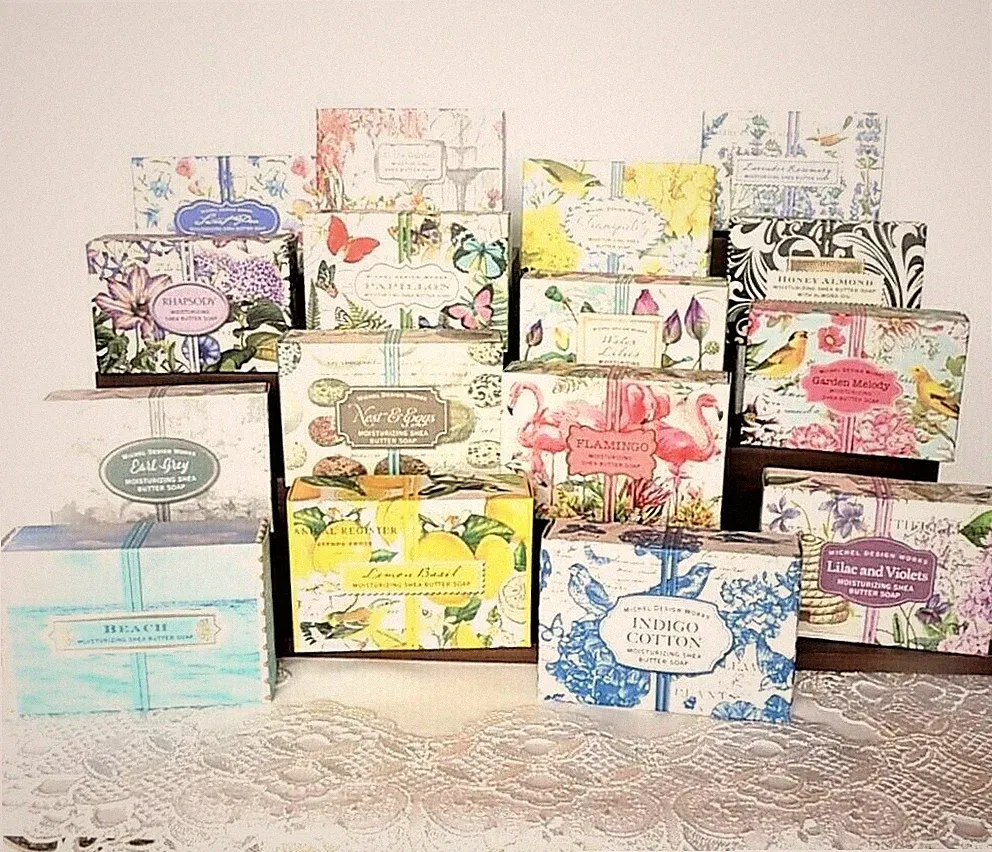 Michel Design Works~~Bath Bar Soap~~ 4.5 Oz ~~Choose Your Favorite Scent~~