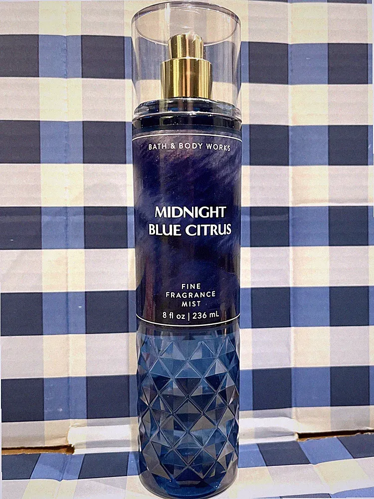 MIDNIGHT BLUE CITRUS Fine Fragrance Mist Perfume Bath and Body Works RETIRED