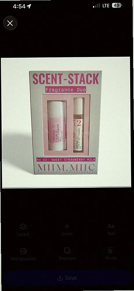 MIIM.MIIC 52 Strawberry Milk Solid Perfume Stick & Roller Ball Set 🍓