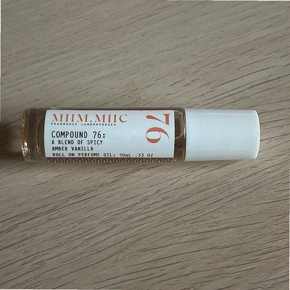MIIM.MIIC 76 Black Opium SPICY AMBER VANILLA Roll On Perfume Oil .33 oz