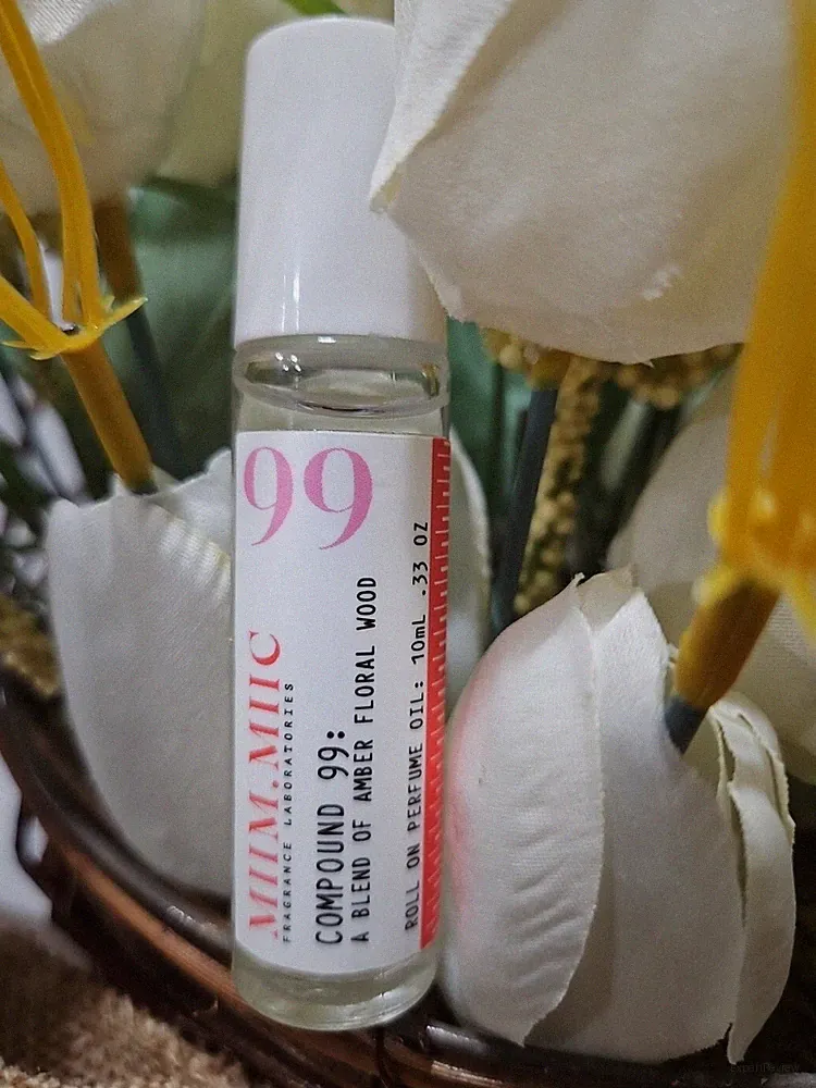 MIIM.MIIC 99 Baccarat Rouge Scent AMBER FLORAL WOOD Roll On Perfume Oil .33 oz
