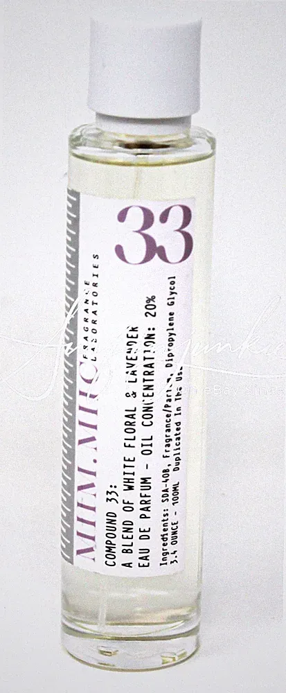 Miim.Miic Fragrance Laboratories Perfume Oil Hair Body Mist 3.4 oz CHOOSE SCENT