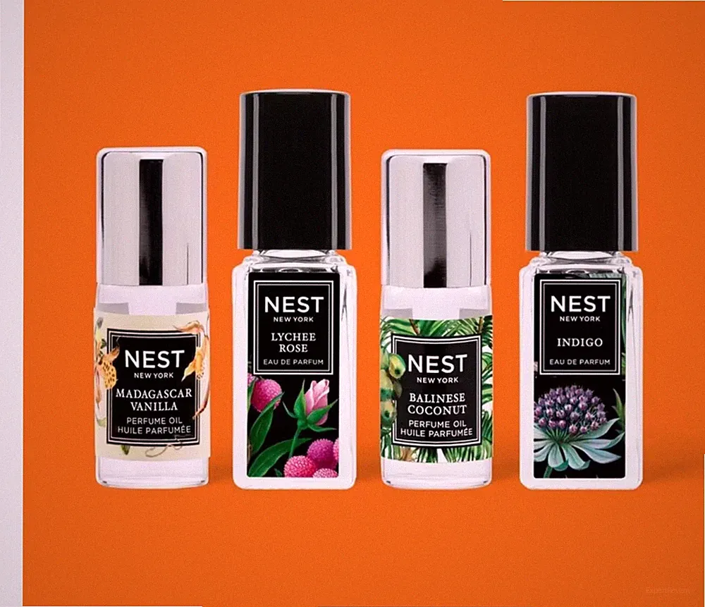 Mini Perfume Oil Rollerball Discovery Set 3ml /e set of 4