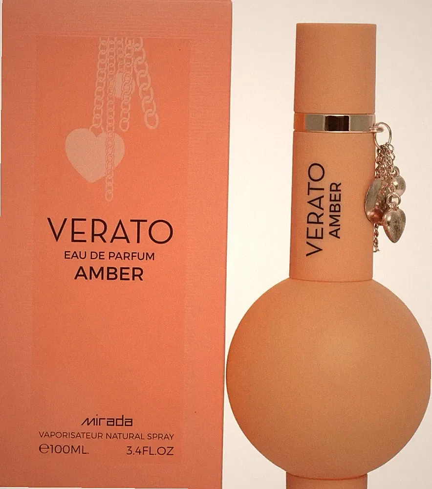 Mirada Amber Eau de Parfum Spray Amber Scent 100 ml / 3.4 fl oz Regular Size