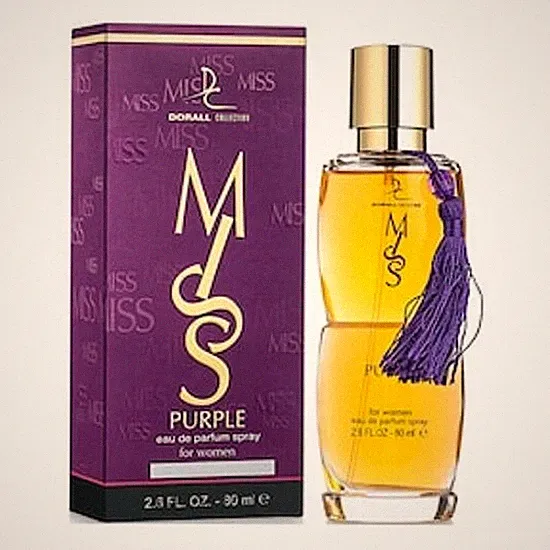 MISS PURPLE women's designer EDP perfume spray by DORALL COLLECTION