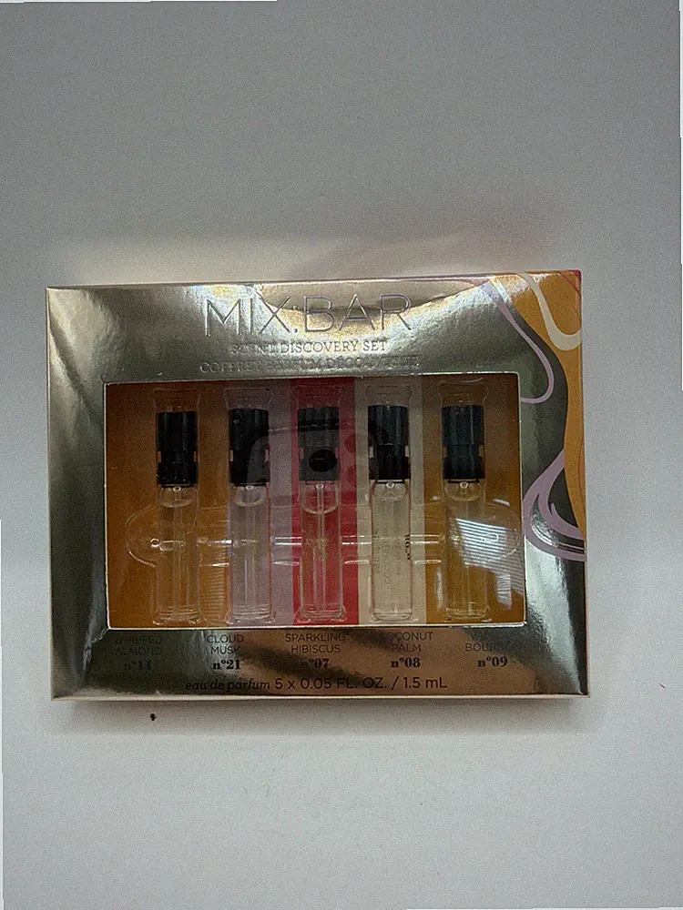 Mix:Bar Scent Discovery Set Eau De Parfum Spray 5x 0.05 Fl Oz, SEALED **