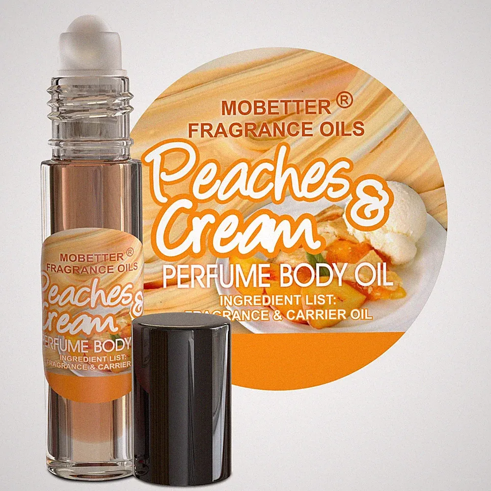 MOBETTER FRAGRANCE OILS Peaches and Cream Perfume fragrance Body Oil For Unisex